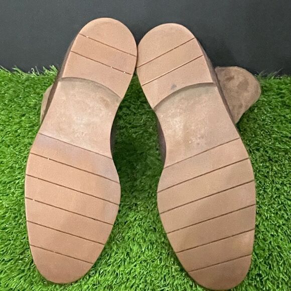 Pino Giardini By Salgo Brown Leather and Suede Shearling Boots. Size 10/US 9. - Picture 12 of 12